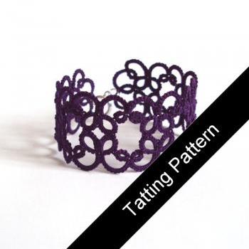 PDF Beginner Tatting Pattern - 'Christina' Bracelet